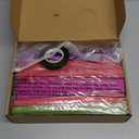 12 Rolls Crepe Paper Rolls 12 Colors Wide Crepe Paper Streamer 10 Inch x 8 Feet Assorted Streamers with Floral Stem Wire and Green Floral Tapes for Birthday Party Ornament (9.8 Inch, Elegant Colors)