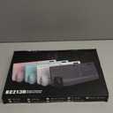 Wireless Keyboard and Mouse Combo - Full-Sized Ergonomic Keyboard with Wrist Rest, Phone Holder, Sleep Mode, Silent 2.4GHz Cordless Keyboard Mouse Combo for Computer, Laptop, PC, Mac, Windows -Trueque