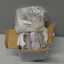 Glass Candle Holders, GOH DODD Set of 8 Crystal Pillar Plates Modern Coasters for Drinks, Centerpiece, Home Decor, Kitchen, Living Room, Patio, Wedding, Halloween, Christmas, Party, Clear