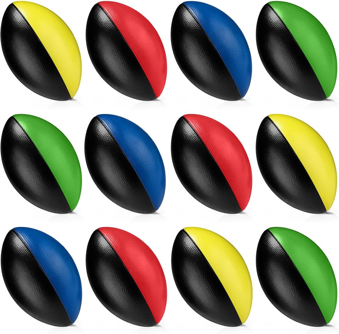 12 Pack of Foam Footballs