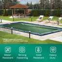 Yankee Emerald Series Pool Covers, In-Ground Pools, Rectangular 20 x 40 ft