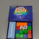 Moyu Aosu V7 4x4 Magnetic Stickerless UV Coated Speed Cube, 4 by 4 Flagship Edition Cube, 160 Magnets, Anti-Stick Design Adjustable Elasticity Magnetic Cube (Upgraded 3-Track+UV Coated)