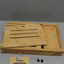 Premium Bathtub Tray Caddy, Expandable Bath Tray, Unique House Warming Gifts, New Home, Anniversary and Wedding Gifts for Couple, Bridal Shower Gift for Women (Bamboo)