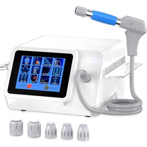 Shockwave Therapy Machine for Joint/Muscle Pain Relief, FSA/HSA Eligible Shockwave Therapy, Non-Invasive Extracorporeal ESWT Shock Wave Therapy Device, Ideal for Home & Clinical Use