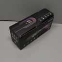 Steamer for Clothes, 2 in 1 Clothes Steamer Handheld, Travel Iron, 6-Level 1200W Steam Iron with LED Display, 15s Heat Up, Detachable Water Tank, Suitable Home and Travel, 120V (Black,Purple)