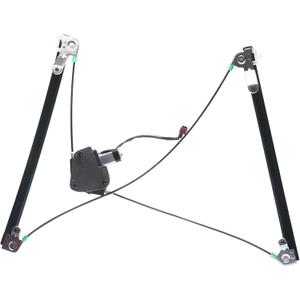YHTAUTO Front Driver Side Power Window Regulator with 2-Pin Motor Assembly for Chrysler Town and Country & Dodge Caravan/Grand Caravan & Plymouth Voyager/Grand Voyager 1996-2000
