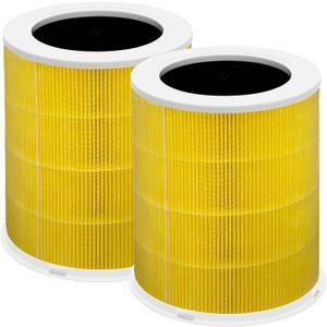 2 Pack AP401 AP402 AP403 Upgraded H14 HEPA Air Purifier Pet Replacement Filters Compatible with Dayette AP401 AP402 and JOWSET AP402 AP403 Air Purifier for Large Room up to 3000Ft