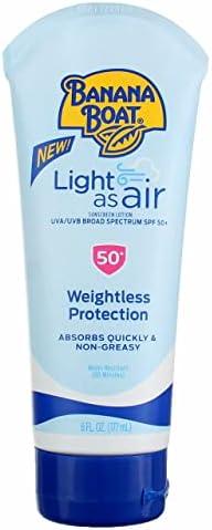 Banana Boat Spf#50+ Light As Air Lotion 177ml, 6 Ounce