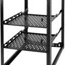 Tecmojo 20U Open Frame Network Rack for IT & AV Gear, AV Rack Floor Standing or Wall Mounted,with 2 PCS 1U Rack Shelves & Mounting Hardware,Network Rack for 19" Networking,Audio and Video Device