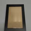 Americanflat 5x8 Picture Frame with Shatter-Resistant Glass - Signature Collection - Gallery-Style Frames Made of Engineered Wood - Photo Frame for Tabletop and Wall Display - Black