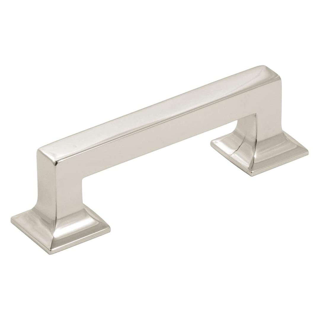 Hickory Hardware P3010-14 3-Inch Studio Collection Cabinet Pull, 3-Inch, Bright Nickel
