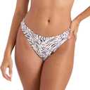 Volcom Women's Simply Seamless Skimpy Swimsuit Bikini Bottom (Beige, M)