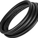 3/8 Inch (10mm) ID Fuel Line Hose 10FT NBR Rubber Push Lock Hose High Pressure 300PSI for Automotive Fuel Systems Engines (3/8" ID 10Ft)