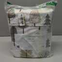 Great Bay Home Queen Size Microfiber Sheet Set - Lodge Decor 4-Piece Bed Sheets - Ultra-Soft and Smooth Brushed Microfiber Woodland Decor Bedding (Forest Trail)