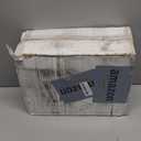 Nervure 175PCS Christmas Plastic Plates - Green and Gold Disposable Plates & Gold Plastic Silverware with Green Handle include 50 Plates 25Knives 25Forks 25Spoons 25Napkins for Christmas Party