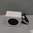 Gaiatop Mini Space Heater, Lightweight PTC Ceramic Fast Heating 500W Energy Efficient for Indoor Use, Overheating & 45 Tip-Over Protection, Portable Desk Electric Heaters for Office Home White