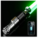 CUSTOM SABER Smooth Swing Xenopixel Light Saber, 34 Sound Fonts, Motion Control Infinite Color Changing Light Saber, Aluminium Alloy Hilt Rechargeable Light Saber,