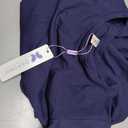 Darong Women's 2 Piece Outfits Lounge Sets Long Sleeve Mock Neck Tops High Wasited Wide Leg Pants Tracksuit Sets Dark Blue, XS