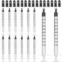 1ml Syringes with Caps (Pack of 100)