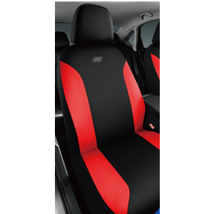 Custom Covers, Sports Cherry Red Car Seat Cover Front Cover, 1 pc.
