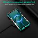 Hekodonk for Galaxy S25 FE Case,Three Layer Heavy Duty Shockproof Protection Hard Plastic+Soft Silicone Full Body Drop Protective Case for Samsung Galaxy S25 FE 6.7 inch,All Green Flower