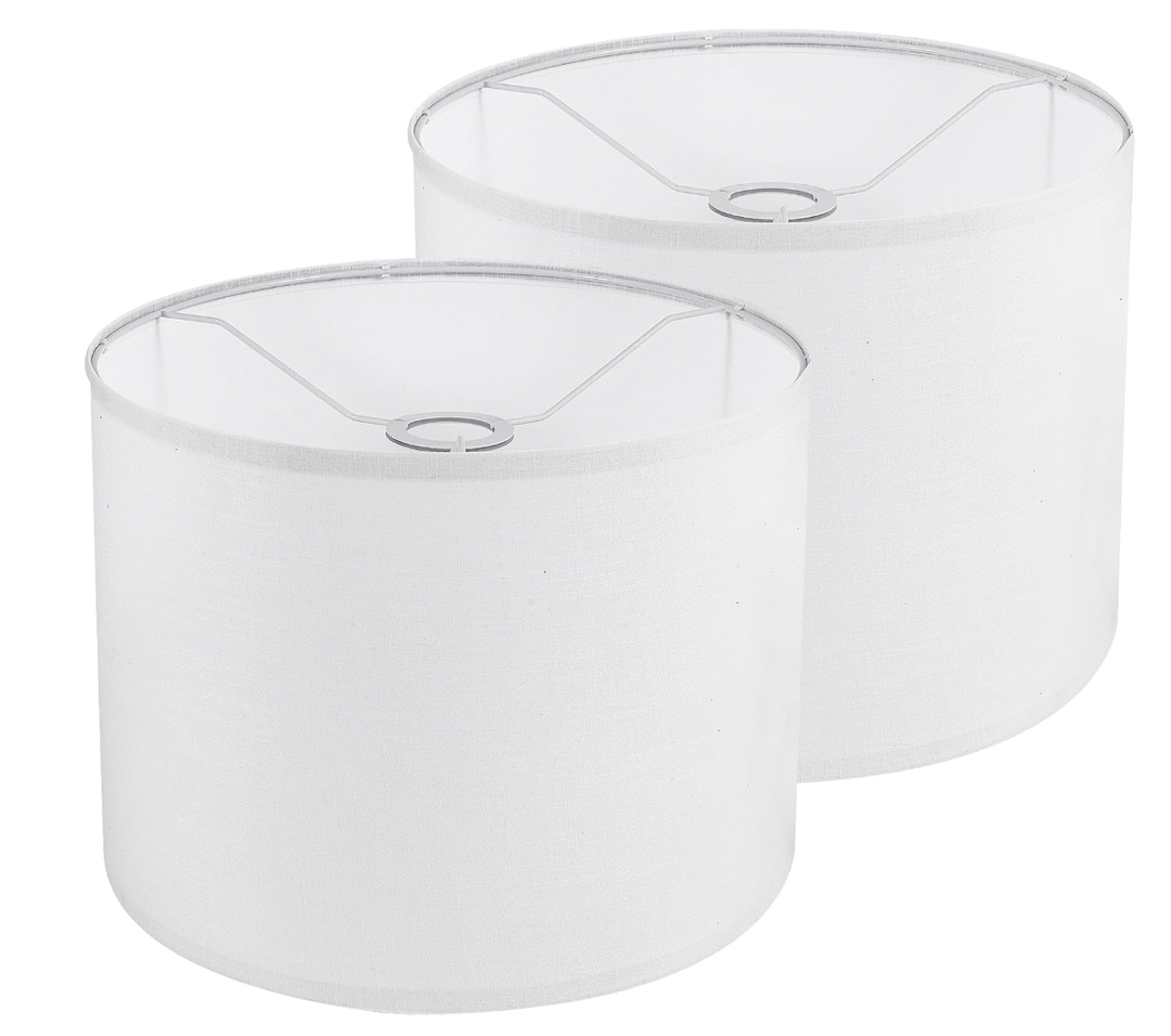 Lamp Shade White 13x13 Inch