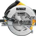 DEWALT Circular Saw, 7-1/4 inch, Pivoting with up to 57 Degree Bevel, Corded (DWE575SB)