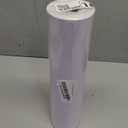 Matte White Permanent Vinyl, 12" x 50FT Permanent Adhesive Vinyl Roll for All Cutting Machines, Signs, Craft Die Cutters