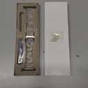 V-MORO Resin Band Compatible with Apple Watch Bands 42mm/41mm/40mm/38mm iWatch Series 11/10/9/8/7/6/5/4/3/2/1/SE Fashion Lightweight Strap Bracelet Wristband Women-Aurora (Colorful Creamy White-Silver)