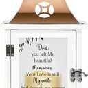 Memorial Lantern - Thoughtful Funeral Gifts For Loss Of Dad, Memorial Gifts, Sympathy Gifts, Bereavement Gifts, Rememberance Gifts For Loss Of Father