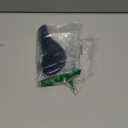 Crave Naturals Glide Thru Hair Brush Detangler Brush for Curly, Straight, Wet or Dry Hair Gentle Detangling Brushes for Adults, Kids, Toddlers Hair Accessories for Women, 7.5x3 Blue