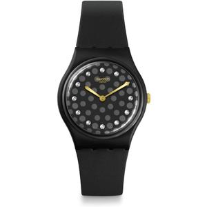 Swatch Gent Biosourced Unisex Watch Casual Plastic Black Quartz Waterproof Mono Black