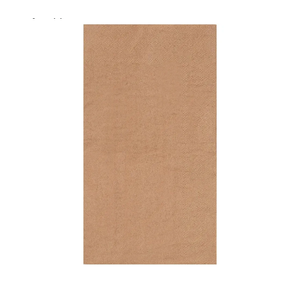 Juvale 200 Pack Brown Kraft Paper Napkins for Kraft Party Supplies - 7.8 x 4.4 In