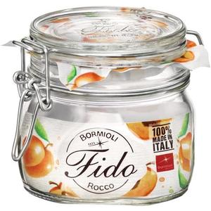 BORMIOLI ROCCO .5L Glass Canning Jar, 1 EA