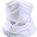 Sun Dust Protection Neck Gaiter Breathable Elastic Face Scarf Mask for Hot Summer Cycling Hiking Fishing 