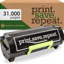 Print.Save.Repeat. Lexmark 66S1X00 Extra High Yield Toner Cartridge for MS631, MS632, MX632 [31,000 Pages]