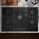 Empava 30 in. Gas Stove Cooktop 5 Italy Sabaf Sealed Burners NG/LPG Convertible in Black Tempered Glass, 30 Inch