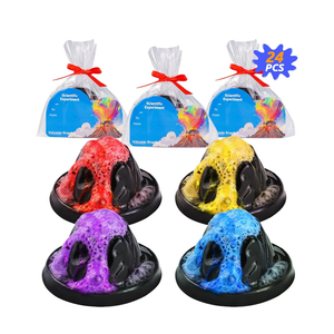 24 Pack Erupting Volcano Science Kit Valentines Gifts Party Favors with Valentine's Cards STEM Projects Educational Toys for Boys Girls School Exchange