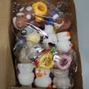 12pack Prefilled Easter Eggs with Finger Puppets, Easter Basket Stuffers with Toys inside for Easter Egg Hunt, Easter Party Favors Supplies, Classroom Prizes Reward, Easter Gifts for kids toddlers