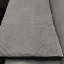 Sunheir Extra Large Waterproof Dog Bed, Jumbo Orthopedic Dog Beds with Removable Washable Cover for Large Dogs, Pet Bed Mat Egg-Crate Foam, 3XL(47.5"X29"X4"), Grey