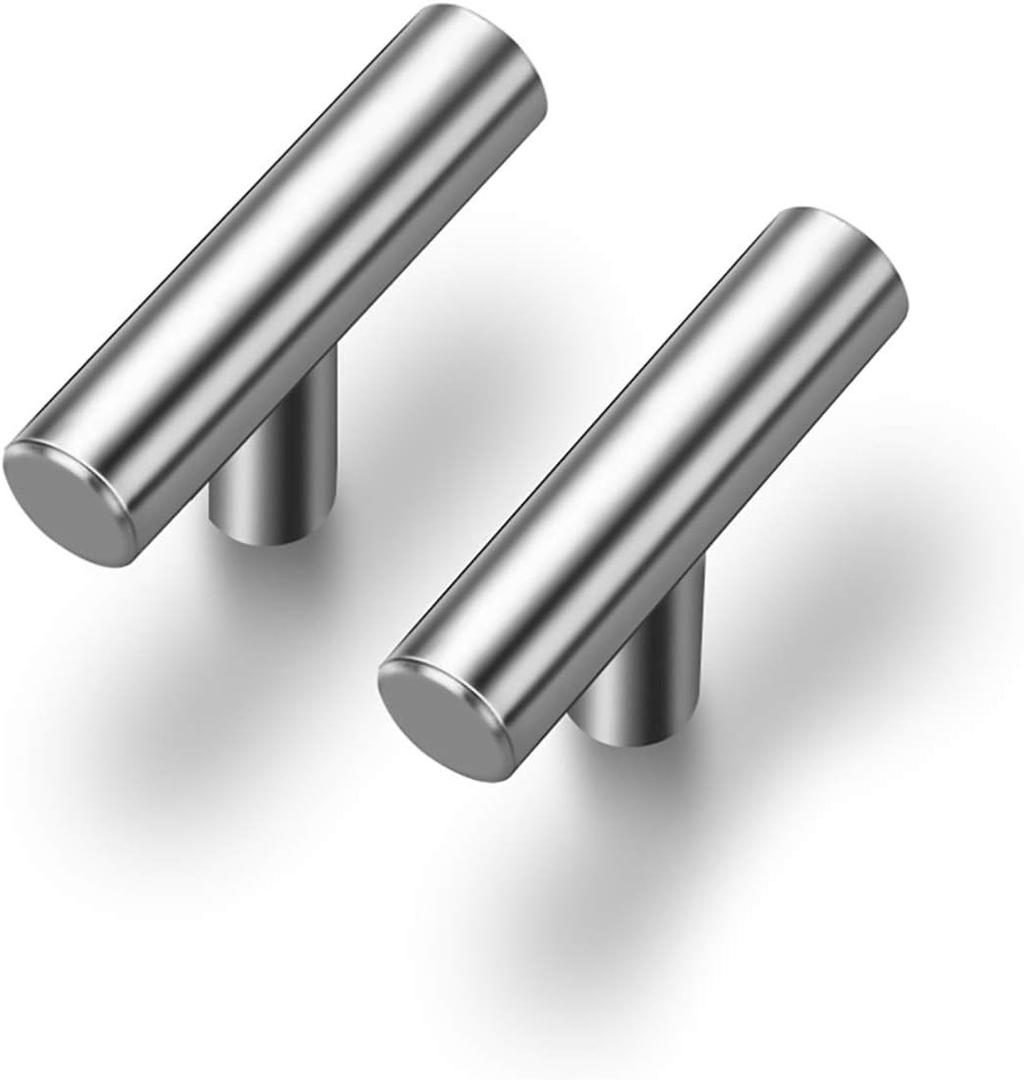 10 Pack 2 inch Cabinet Pulls Brushed Nickel Stainless Steel Kitchen Cupboard Handles Cabinet Handles 2Length