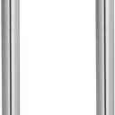 GeilSpace 1/2" 304 Stainless Steel Pipe, 30 inch Length, Heavy Duty Round Metal Weldable Tube, DIY Industrial Metal Tubing (1/2" x 30", 2 PCS)