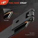 A-Premium Fuel Tank Straps W/ 2PCS Compatible with Ford [F-class Super Duty] F-250 Super Duty 1999-2010 & F-350 F-350 Super Duty 1999-2007 & F-450 Super Duty 2002