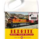 Buddingco Model Railroad - Train Ballast - Authentic Limestone Ballast Gray Blend - Fast Set Net Wt 10 lbs./4.54 kg