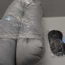 Weighted Body Pillow 6.5lbs - Weighted Pillow for Deeper Sleep (41" x 10") - Cooling Body Pillows for Adults, Full Body Pillow for Sleeping, Side Sleeper Body Pillow with Cover