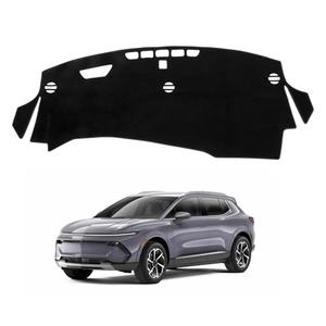 Dash Cover Mat Compatible with Chevy Equinox EV 2024 2025 2026(Fit for EV Without HUD) Car Interior Dashboard Cover Nonslip Dashmat Sunshade Glare UV Rays Protector Accessories Custom Fit