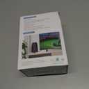 TV Antenna Indoor, Smart Antenna 600+ Miles Coverage Range, HD TV Antenna for Local Channels, Support 4K 1080P, Includes Signal Amplifier & 18ft Coaxial Cable, Support All TV. (Black)