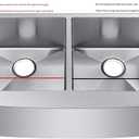 Starstar Sinks Protector Matte Gold 304 Stainless Steel Kitchen Sink Bottom Grid, Rack (30 L x 17 W), Medium
