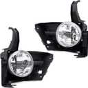 Fog Lights for 2005 2006 CRV Clear Lens Driving Bumper Fog Lamp Assenbly with Wiring Harness FL7037