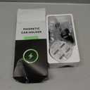 Coolpow for MagSafe Car Mount Charger【Ultra Magnet】Magnetic Phone Holders for Your Car Charger【Windshield+Vent+Dash】Magnetic Wireless Car Phone Holder Mount Charger Car Accessories for iPhone 17 16 15